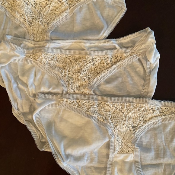 Set of NWOT 3 sexy handmade Knitted Panties size M - Picture 2 of 8